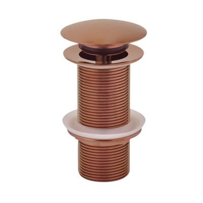 Best Design Clickwaste Dijon Lange Draad 5/4" 10 cm Messing Bronze