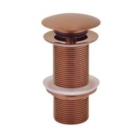 Best Design Clickwaste Dijon Lange Draad 5/4" 10 cm Messing Bronze