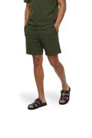 Malelions Emblem Seersucker Shorts Mmc30026061 Korte Broeken 43012 Vintage Green
