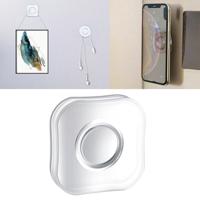 Vierkante vorm multifunctionele draagbare sterke adsorptie nano Traceless sticker kabelklem opslag haak mobiele telefoon houder beugel