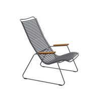 Houe Click loungestoel Dark Grey