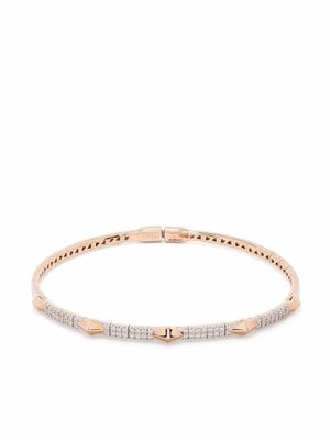 Tirisi bracelet Monte Carlo en or rose 18ct serti de diamants