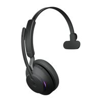 Jabra Evolve2 65, MS Mono Headset Hoofdband Zwart - thumbnail
