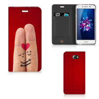Huawei Y5 2 | Y6 Compact Hippe | Standcase | Liefde - Origineel Romantisch Cadeau Huawei Y5 2 | Y6 Compact Hippe | Standcase | Liefde - Origineel Romantisch Cadeau