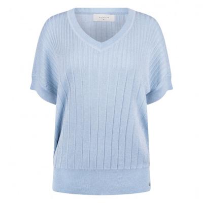 Nukus - Blauw | Dames | Trui | Blauw | XL | regular | Kamst mode