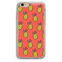 Ananas: iPhone 6 Plus / 6S Plus Transparant Hoesje