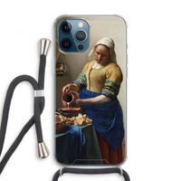The Milkmaid: iPhone 12 Pro Transparant Hoesje met koord