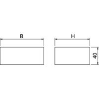 OBO Bettermann 7218160 Afdichtingsstrip 1 stuk(s) - thumbnail