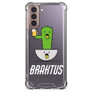 Samsung Galaxy S21 Plus Stevig Bumper Hoesje Braktus