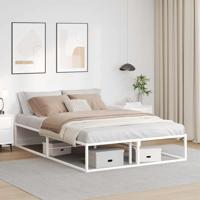 Bedframe zonder matras 140x200 cm wit