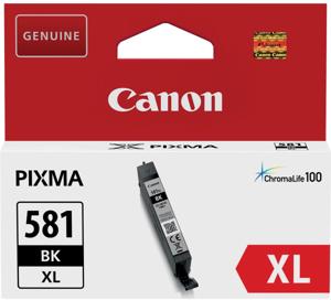 Canon inktcartridge CLI-581BK XL, 520 foto&apos;s, OEM 2052C001, zwart
