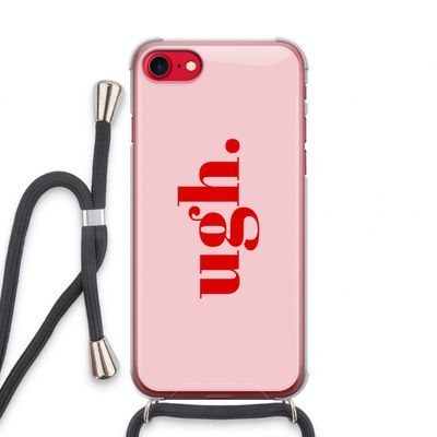 Ugh: iPhone SE 2020 Transparant Hoesje met koord