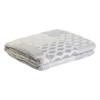 Sprei DKD Home Decor Beige Grijs Bed van 180 270 x 270 x 1 cm