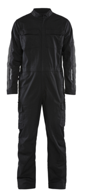 Blåkläder Industrie overall stretch 61441832 | Zwart/Donkergrijs | Maat 64 - 7330509762974