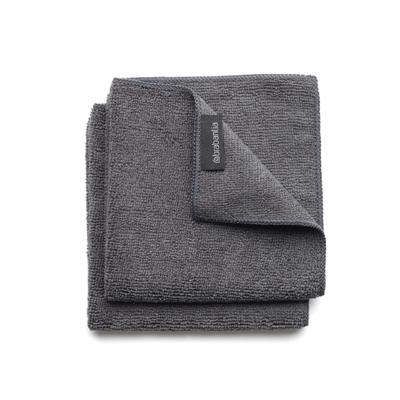 Brabantia sinkside microvezeldoeken 30x30 cm 2 stuks grijs
