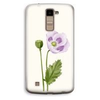 Purple poppy: LG K10 (2016) Transparant Hoesje Purple poppy: LG K10 (2016) Transparant Hoesje