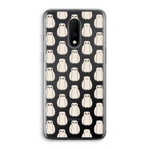 Uilen: OnePlus 7 Transparant Hoesje