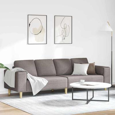 Bankstel Taupe Stof