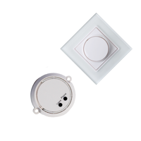 Draadloze drukdimmer RF wit + ontvanger Draadloze drukdimmer RF wit + ontvanger