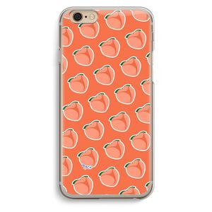 Just peachy: iPhone 6 / 6S Transparant Hoesje