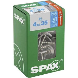 SPAX 4577000450357 Spengler-schroef 4.5 mm 35 mm T-STAR plus RVS A2 60 stuk(s)
