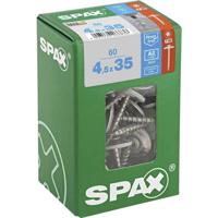 SPAX 4577000450357 Spengler-schroef 4.5 mm 35 mm T-STAR plus RVS A2 60 stuk(s)