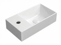 Ben Stelvio Small Fontein L 1 KRG 36x18x9 cm Glans Wit