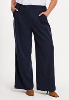 Yoek Pantalon Marlene NUVOLA | Blauw | Maat 54/56