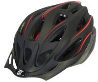 Qtcycletech Qt cycle tech helm fuse mat zwart rood m 58-61 cm 2810415 - thumbnail