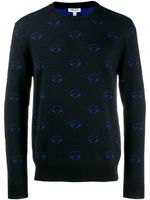 Kenzo pull à motif intarsia - Noir