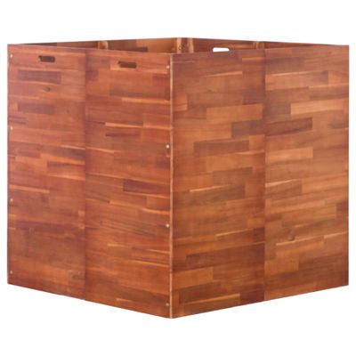vidaXL Plantenbak verhoogd 100x100x100 cm acaciahout vidaXL Plantenbak verhoogd 100x100x100 cm acaciahout