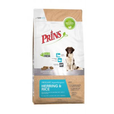 Prins ProCare Hypoallergenic met haring en rijst hondenvoer 12 kg