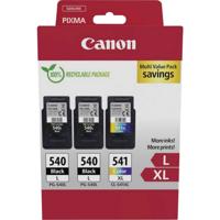 Canon Inktcartridge 540L x2/CL-541XL Multipack Origineel Triple Zwart, Kleur 5224B017 - thumbnail