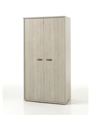2-deurs kledingkast nani 102 x 200 x 65 cm