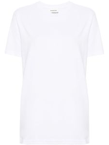 P.A.R.O.S.H. t-shirt en coton à logo brodé - Blanc