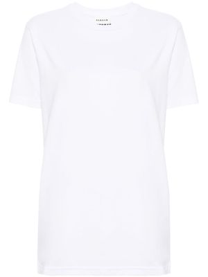 P.A.R.O.S.H. t-shirt en coton à logo brodé - Blanc