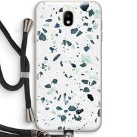 Terrazzo N°2: Samsung Galaxy J7 (2017) Transparant Hoesje met koord