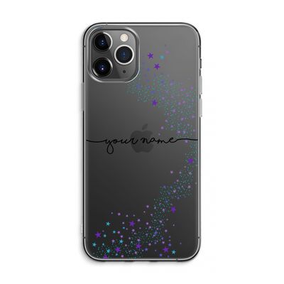 Sterren: iPhone 11 Pro Max Transparant Hoesje
