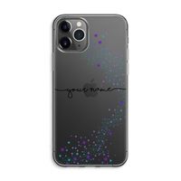 Sterren: iPhone 11 Pro Max Transparant Hoesje