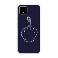F**k U: Pixel 4 XL Transparant Hoesje