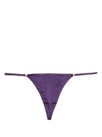 Fleur Du Mal string Chain Luxe - Violet - thumbnail