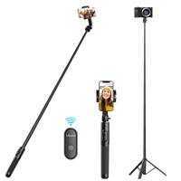 Ulanzi SK-03 Selfie Stick Statief 1,6m met Bluetooth remote shutter