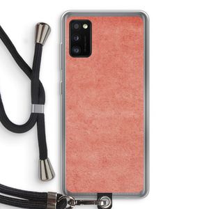 Marrakech Walls: Samsung Galaxy A41 Transparant Hoesje met koord