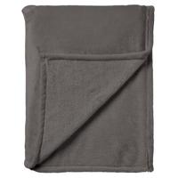 Dutch Decor - MARLEY - Plaid 150x200 cm - zachte fleece deken - taupe