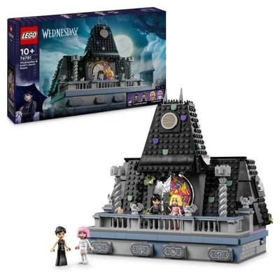 LEGO Woensdag 76781 Woensdag en Enid's slaapkamer - Nevermore Cadeau en 4 minipoppetjes