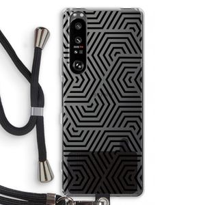 Magic pattern: Sony Xperia 1 III Transparant Hoesje met koord