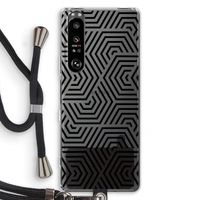Magic pattern: Sony Xperia 1 III Transparant Hoesje met koord