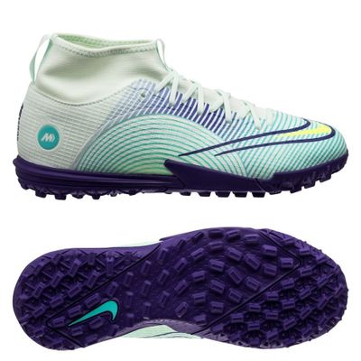 Nike Mercurial Superfly 8 Academy TF Dream Speed 5 - Groen/Neon/Paars Kinderen