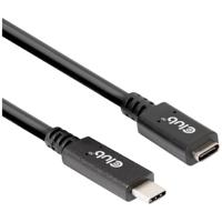 club3D USB-C-kabel USB 3.2 Gen1 (USB 3.0 / USB 3.1 Gen1) USB-C stekker, USB-C bus 2.00 m Zwart CAC-1529