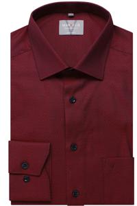 Marvelis Comfort Fit Overhemd rood, Faux-uni